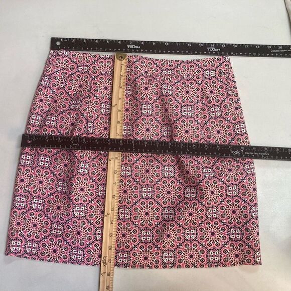 J. CREW‎ Women’s Mini Skirt Multicolored Size 6 Geometric Design - Picture 6 of 8
